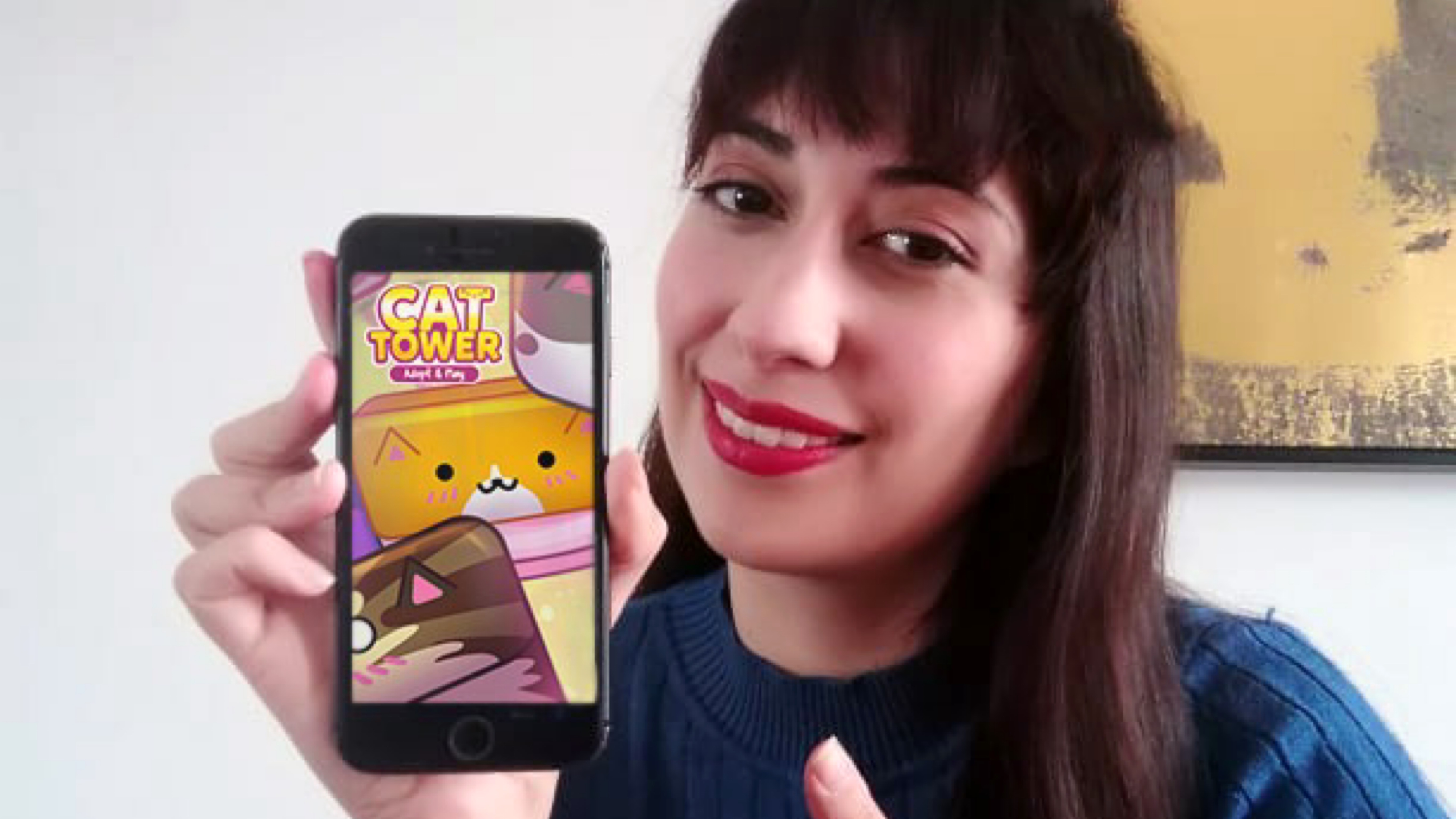 Mariana Laguera, desarrolladora de videojuegos, CAT TOWER, gamer, entretenimiento