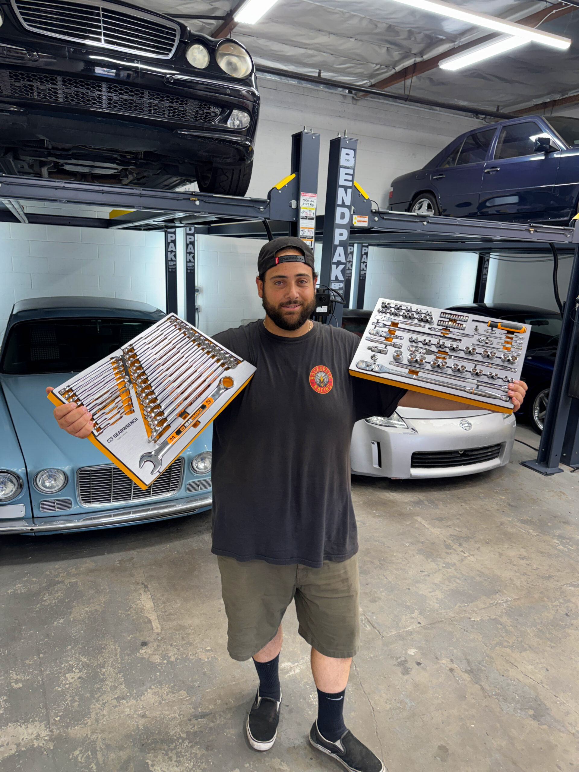Lenny's Garage at Backspeed Boys Shop
