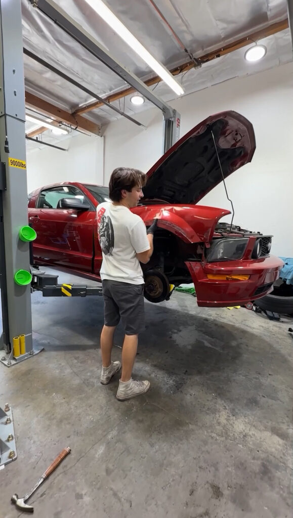 Noah Balboa working at Backspeed Boys