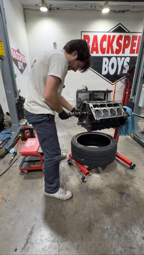 Noah Balboa working at Backspeed Boys Shop